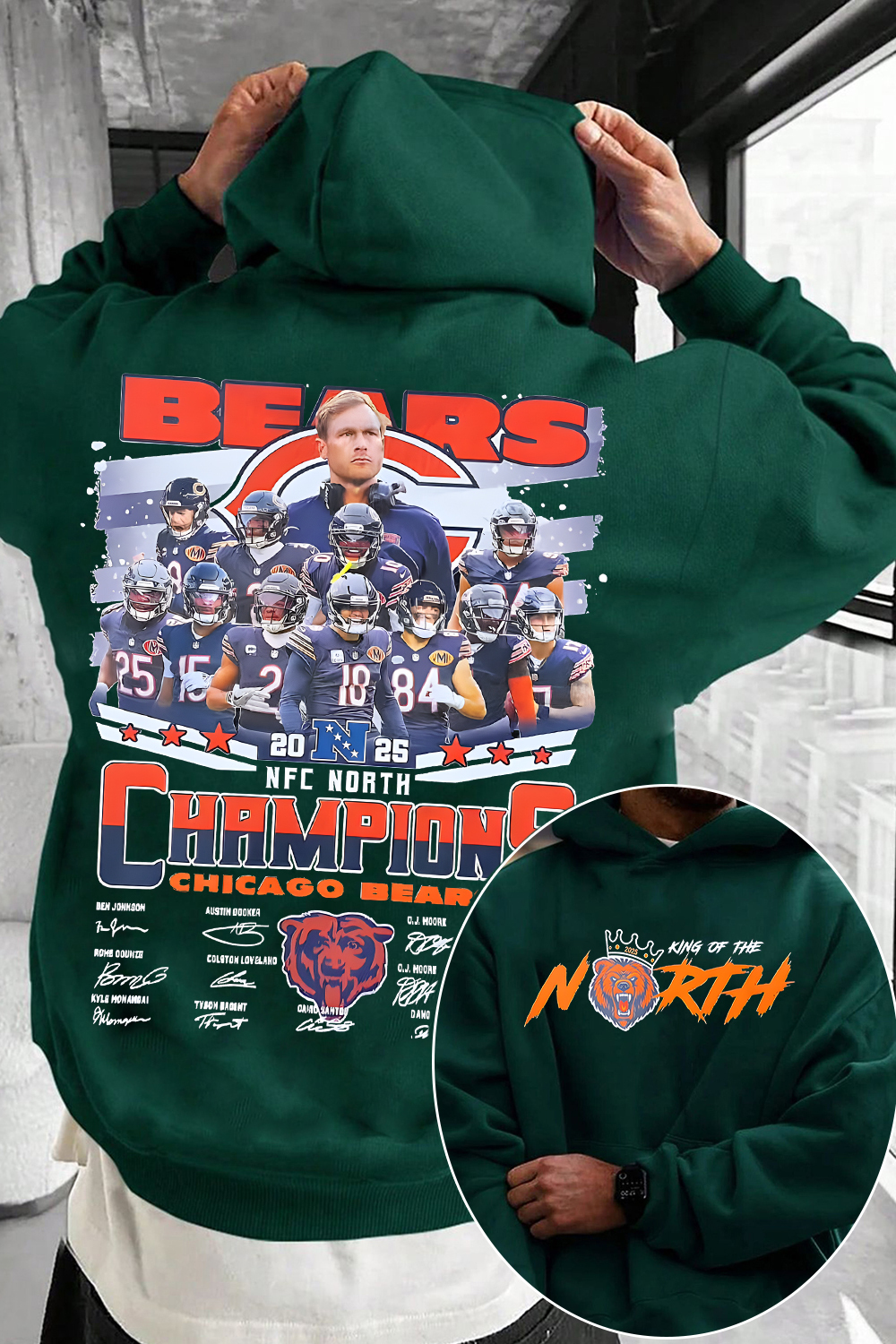 Chicago Bears Fan's Hoodie