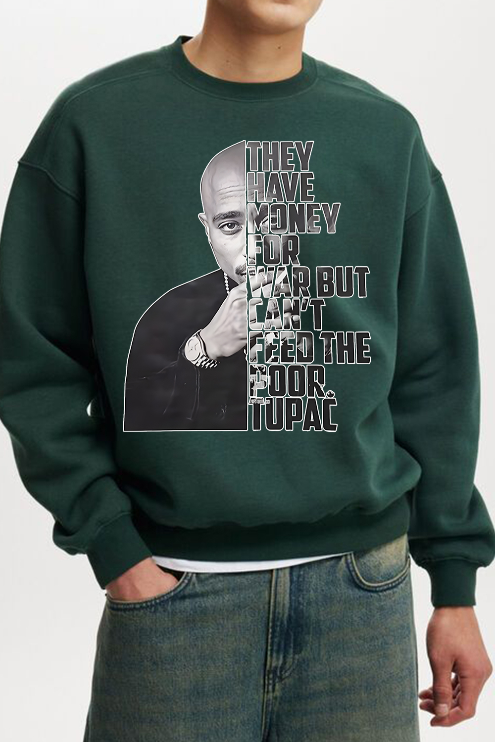 tupac isgoat sweatshirt