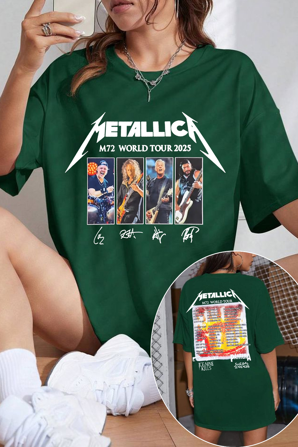 metallica rockband  T-SHIRT