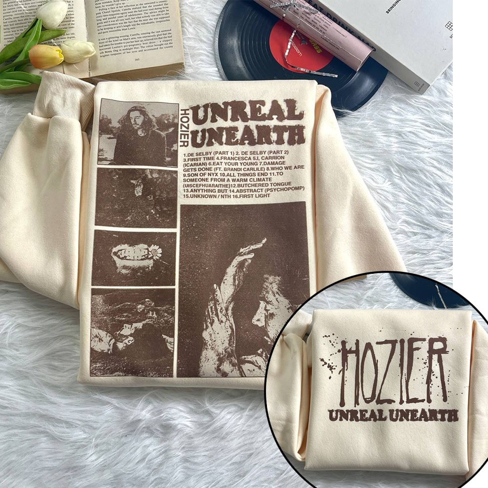 Hozier Unreal Unearth List 2023 Sweatshirt