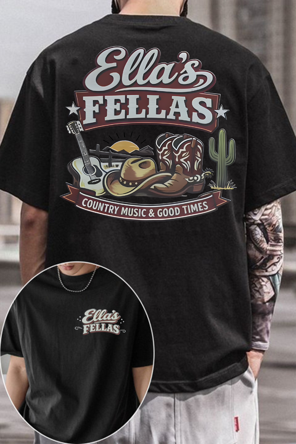 Ella Fellas Fans Shirt For Men