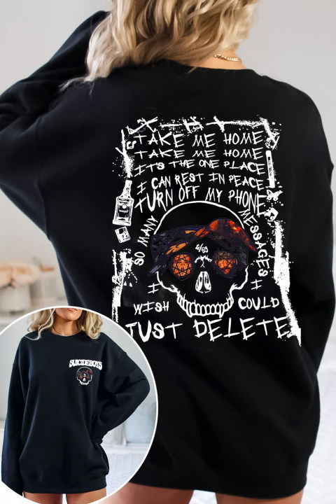 $uicideboy$Double-sided printed sweatshirt