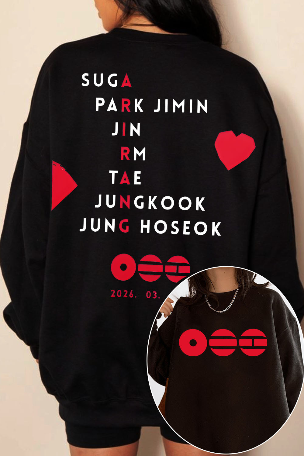 BTS Army Arirang Sweatshirt