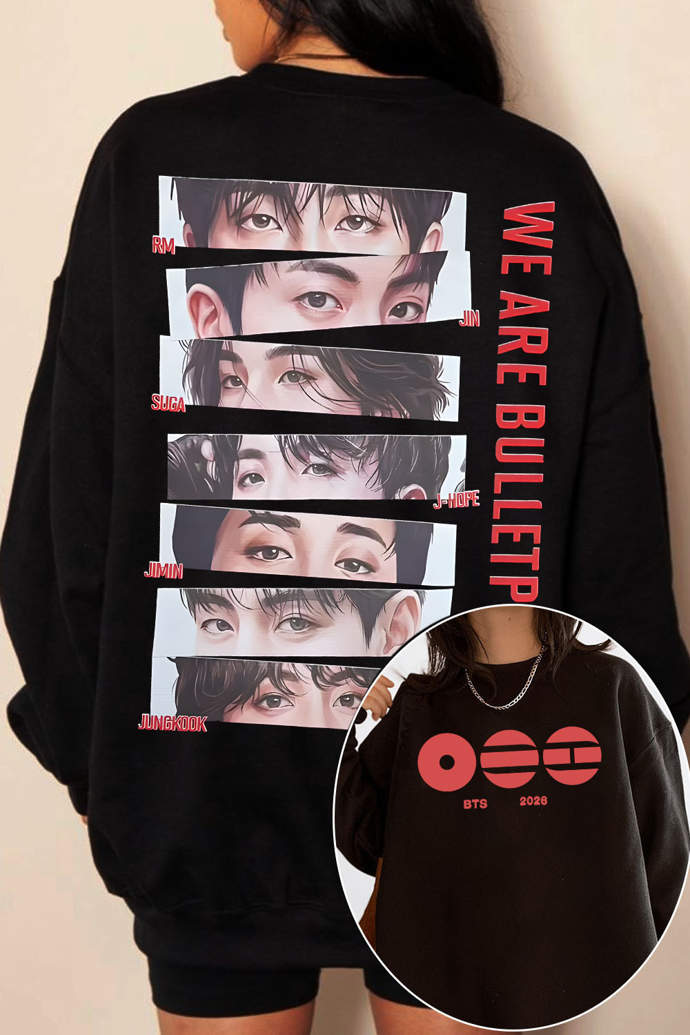 🙌✨ BTS Tour 2026 Sweatshirt