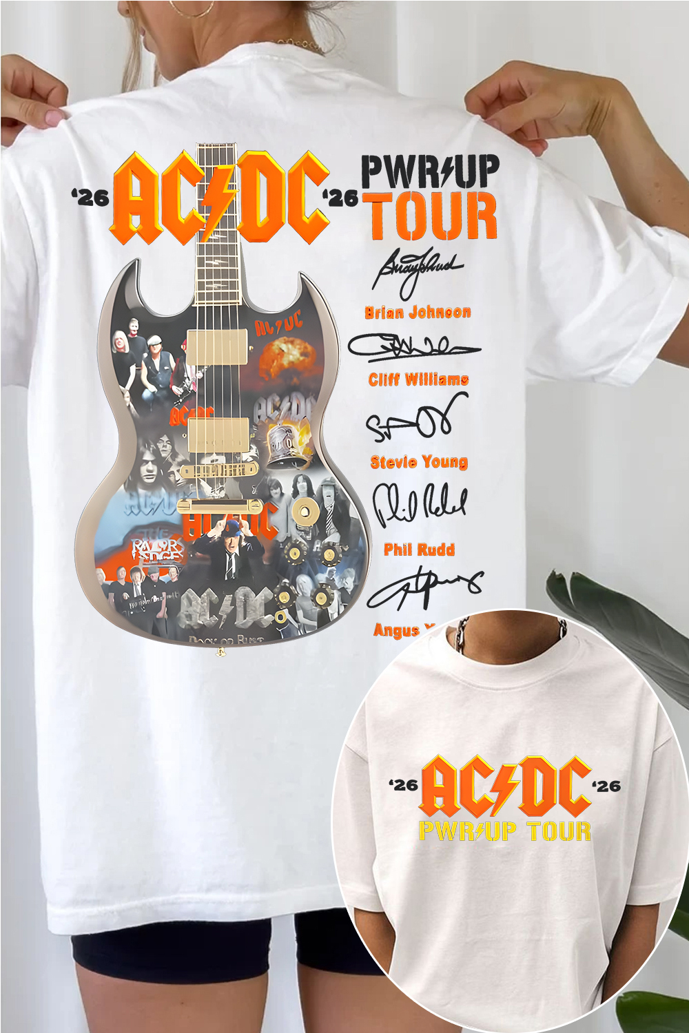 AC/DC 2026 Tour Women's Tee