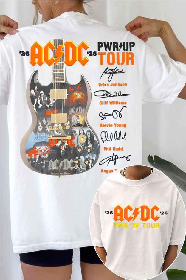 AC/DC 2026 Tour Women's Tee