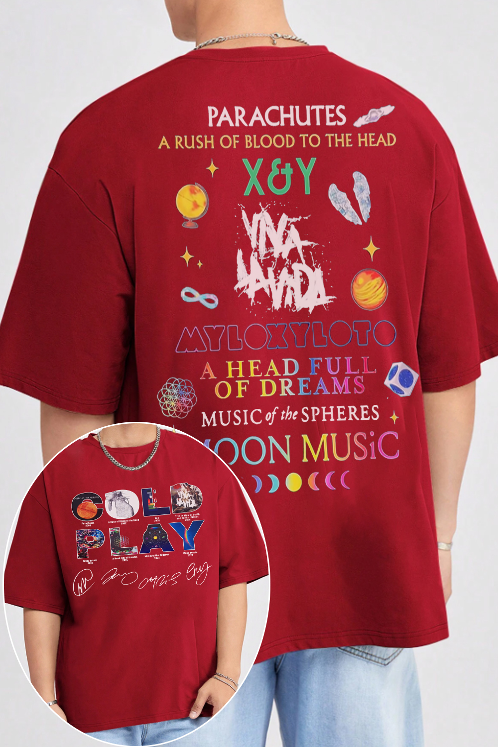 coldplay Both Side shirt