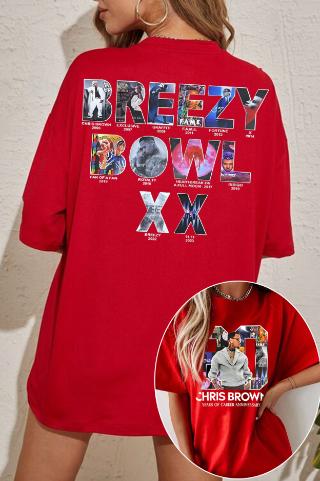 cb 2-side printed Tee For Women