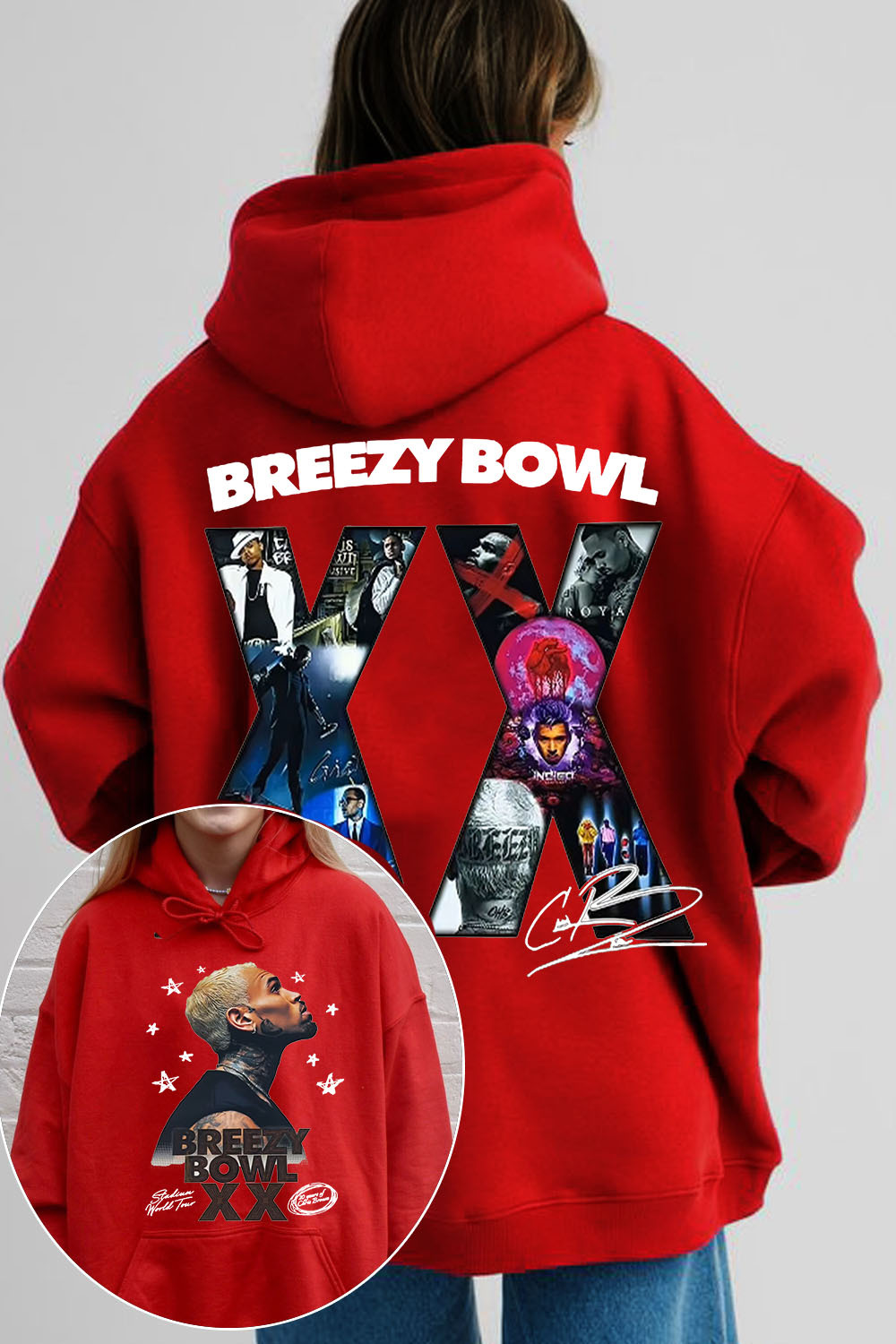 2 Sided CB Graphic Shirt For Women