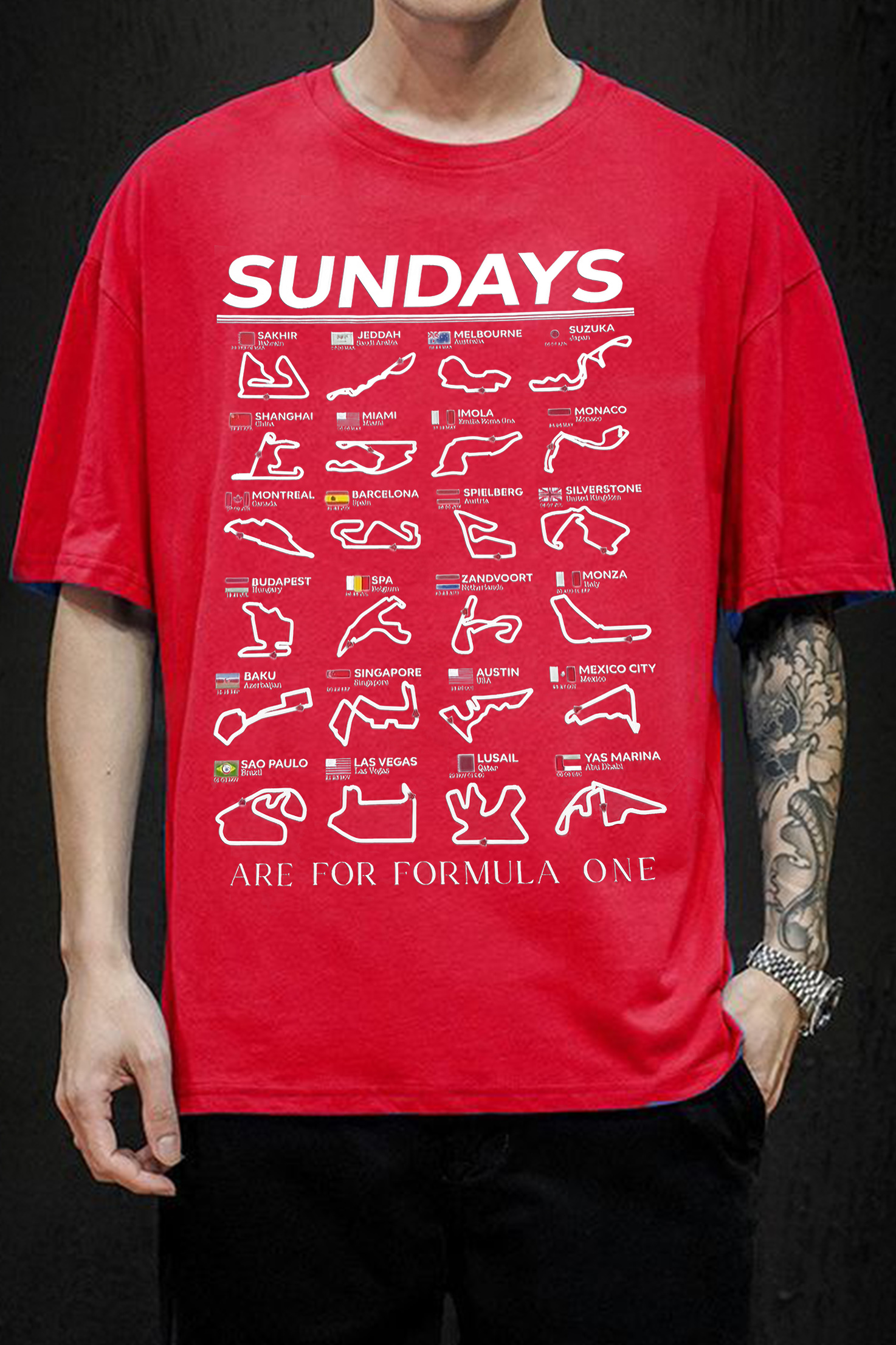Sundays Formula 1 T-Shirt