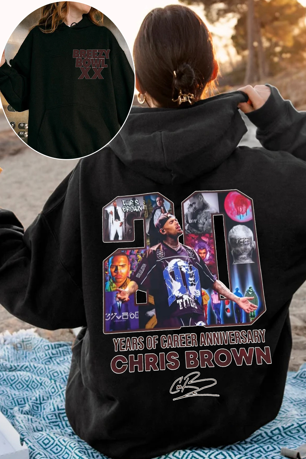 cb 2025 tour women HOODIE