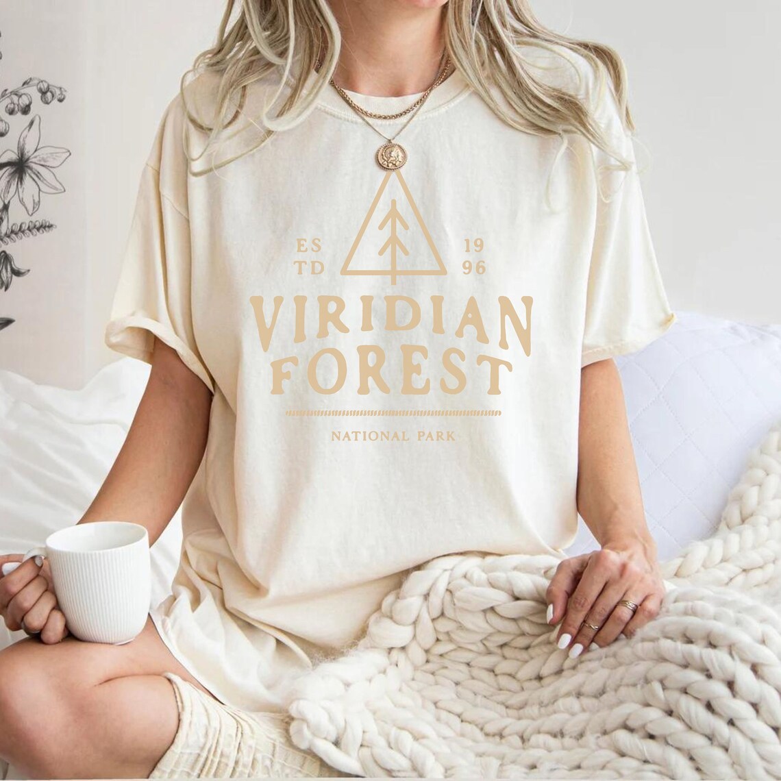 Fangorn Forest National Park LOTR  Tee For Women