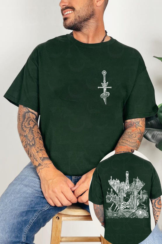 LOTR Middle Earth Inspired Tee For Men