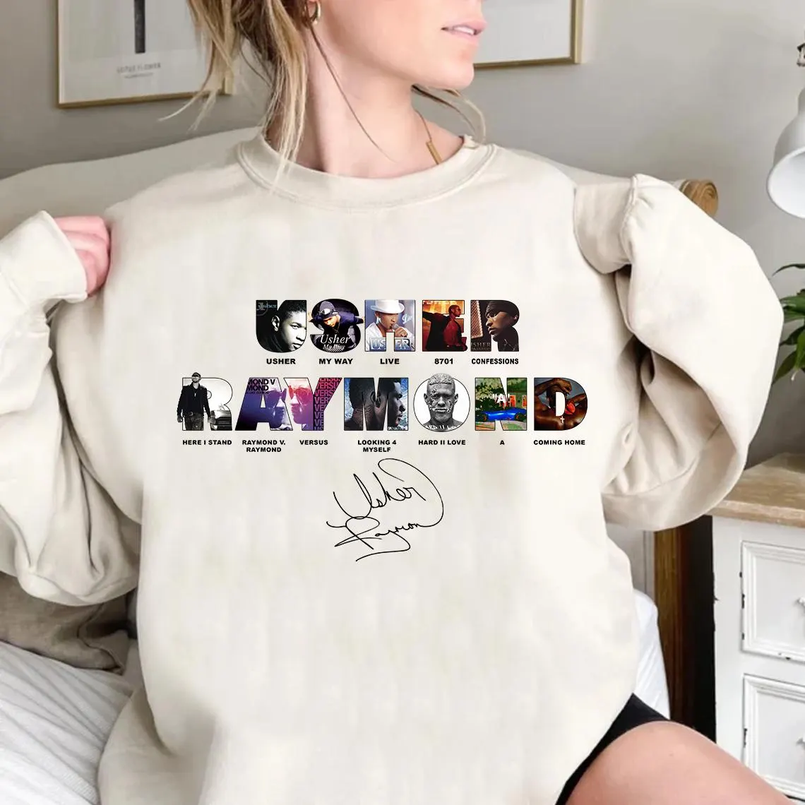 Usher World Tour 2024 Sweatshirt