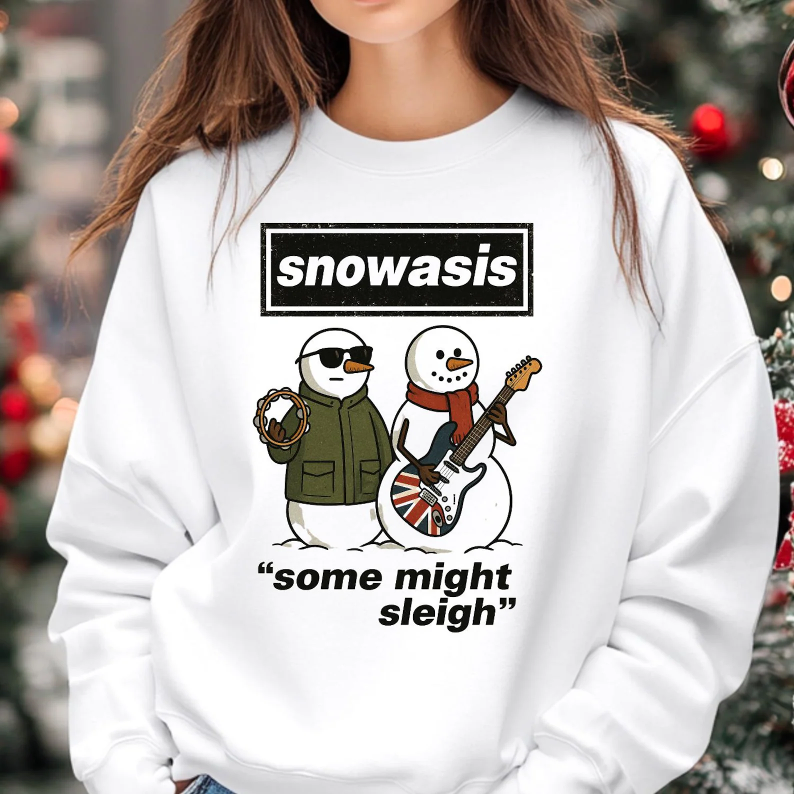 Snowasis Some Might Sleigh Sweatshirt Sweatshirt