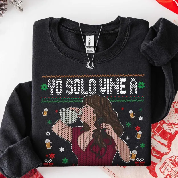 Jenni Rivera design ugly Christmas Sweatshirt