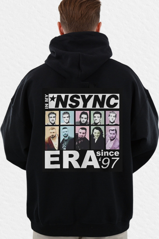 In My NSYNC Era Since 97 Vintage Nsync Men Hoodie