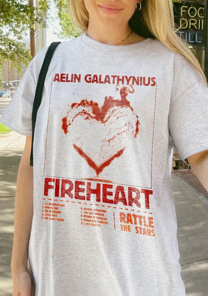 Aelin Galathynius Fire Heart – Shirt