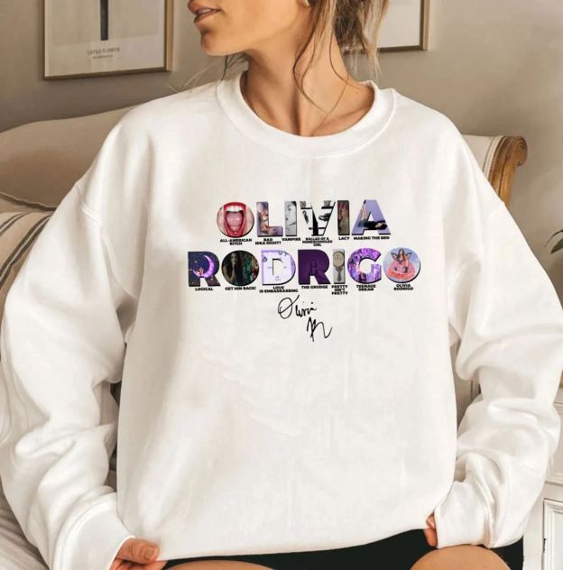 Olivia Rodrigo Guts Album Sweatshirt