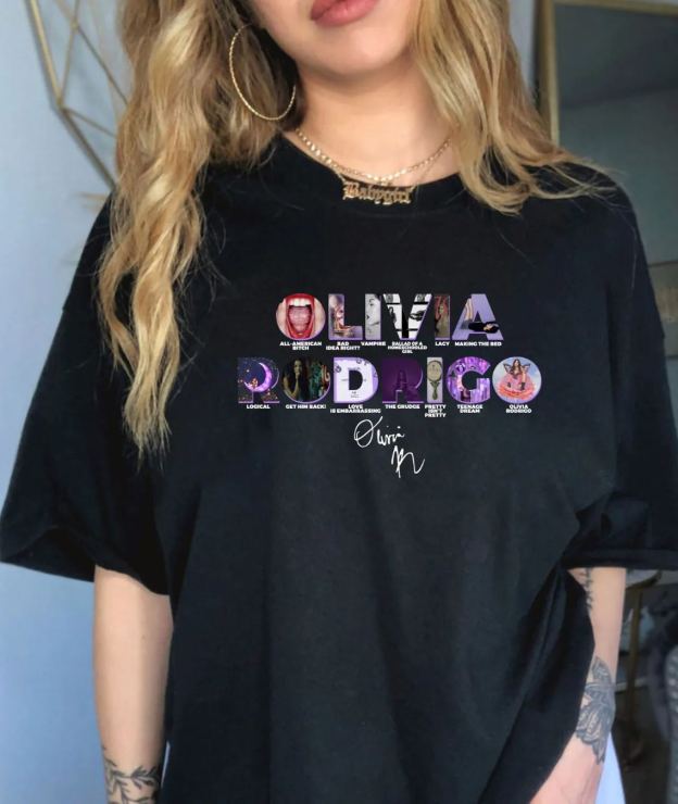 Olivia Rodrigo Guts Album Shirt