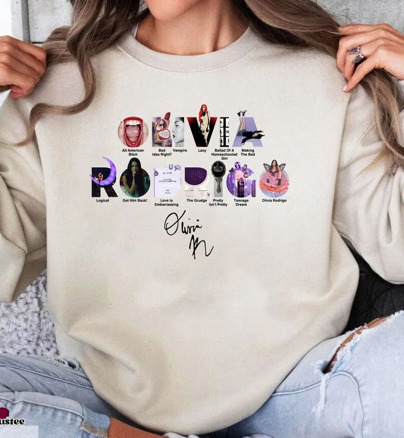Olivia Rodrigo Guts Album Sweatshirt