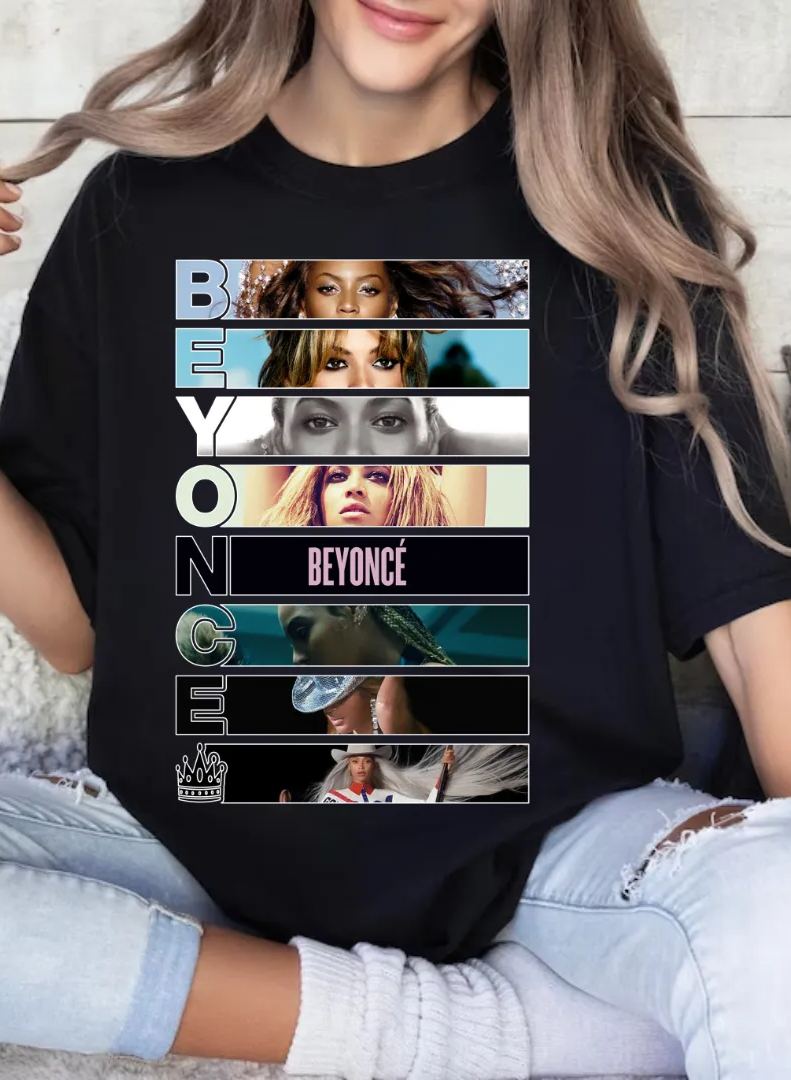 Vintage Beyonce Albums Cover Shirt
