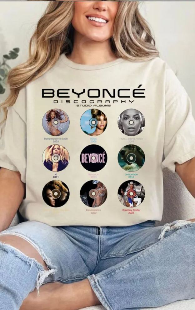 Beyonce Discography Albums Cover Shirt