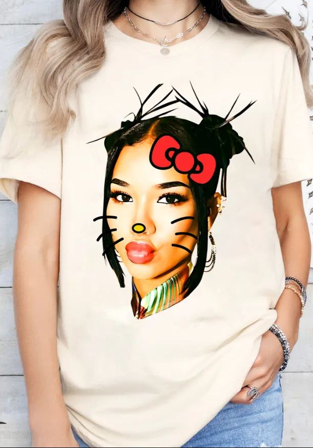 Jhene Aiko Kitty Cute Shirt