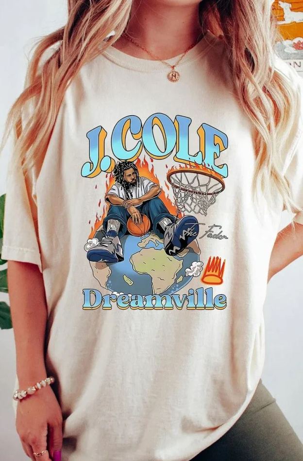 J Cole Dreamville Vintage T-Shirt