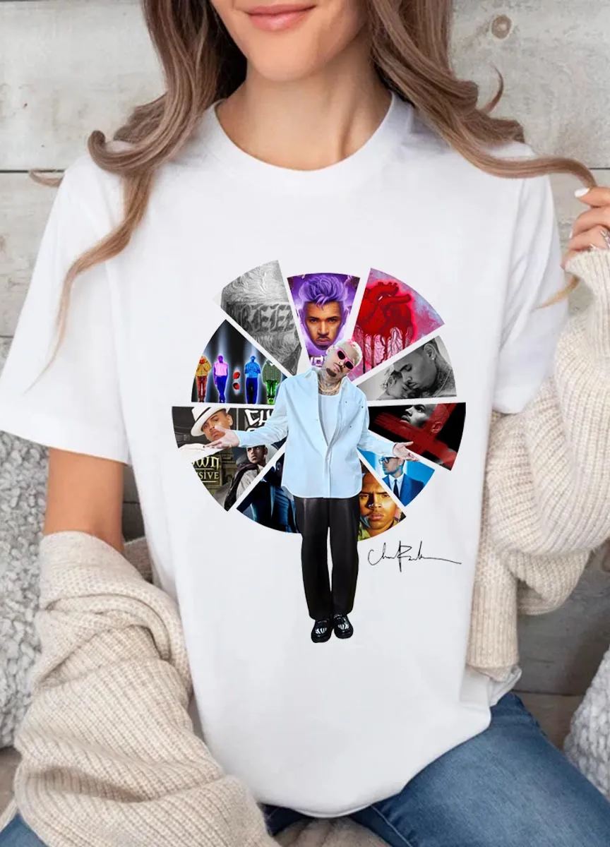 Chris Brown Breezy Albums Disk Unisex T-shirt