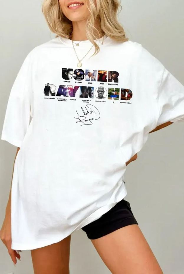 Usher World Tour 2024 Shirt