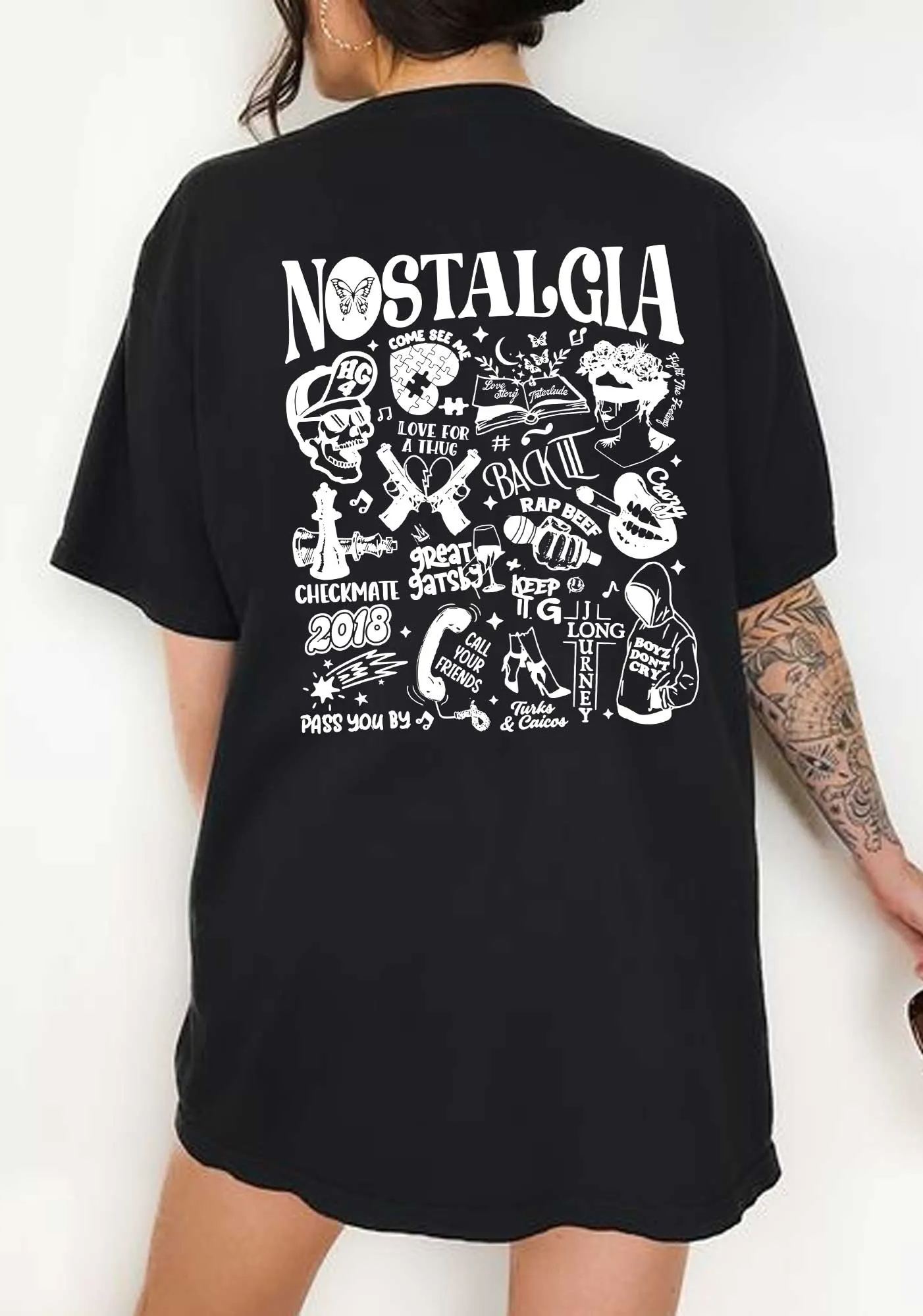 Rod Wave Nostalgia Album Shirt, Back Option shirt