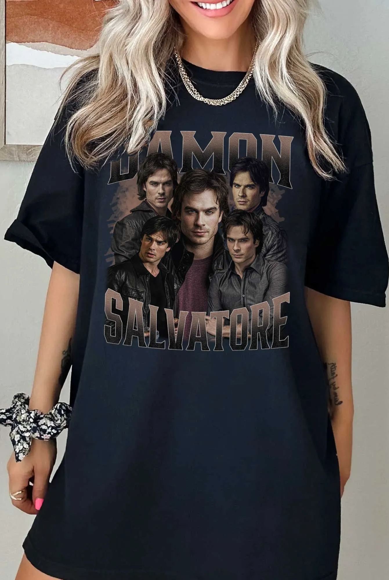 Damon Salvatore Tee For Women
