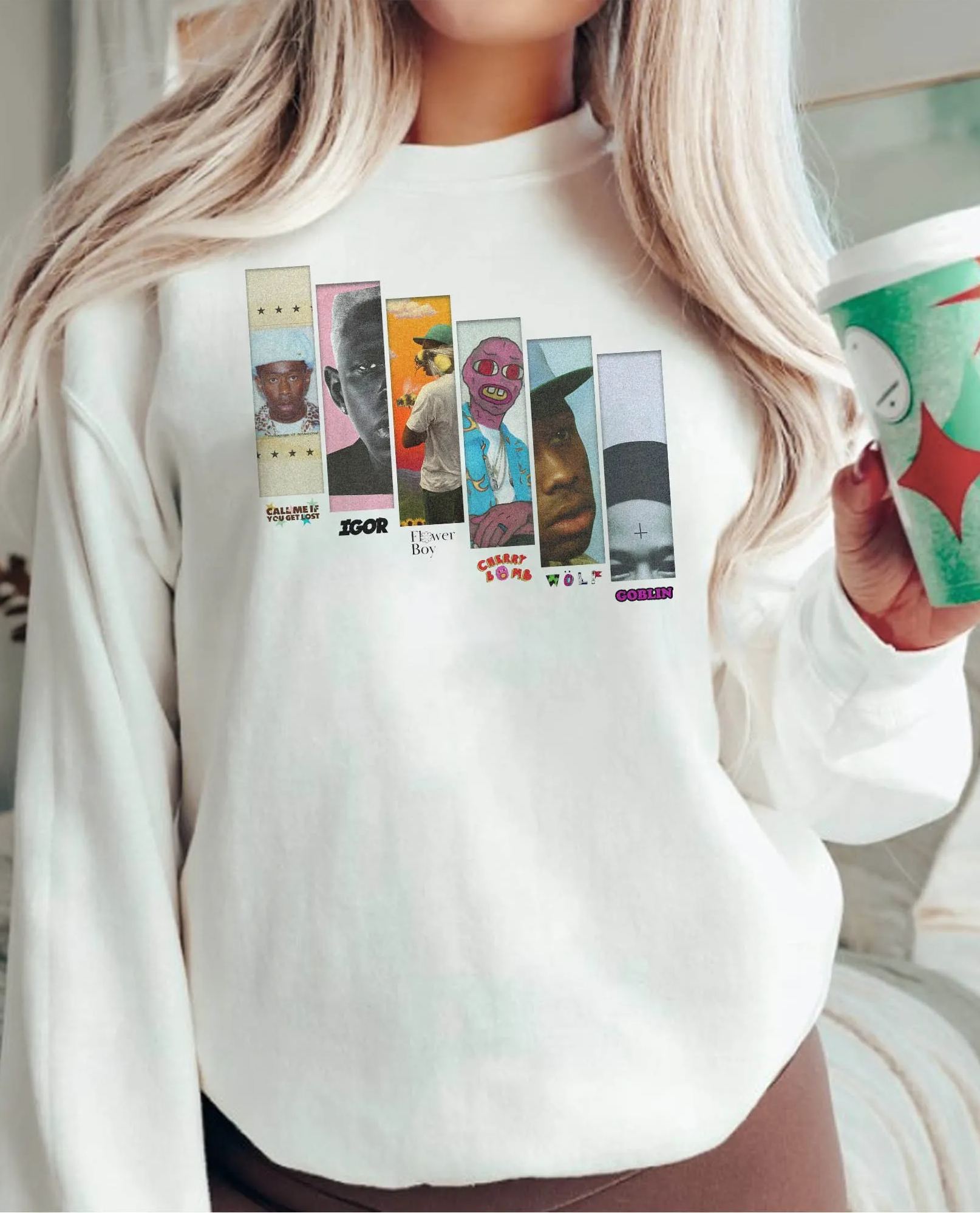 Tyler Merch – Albums Version 9 – Sweatshirt