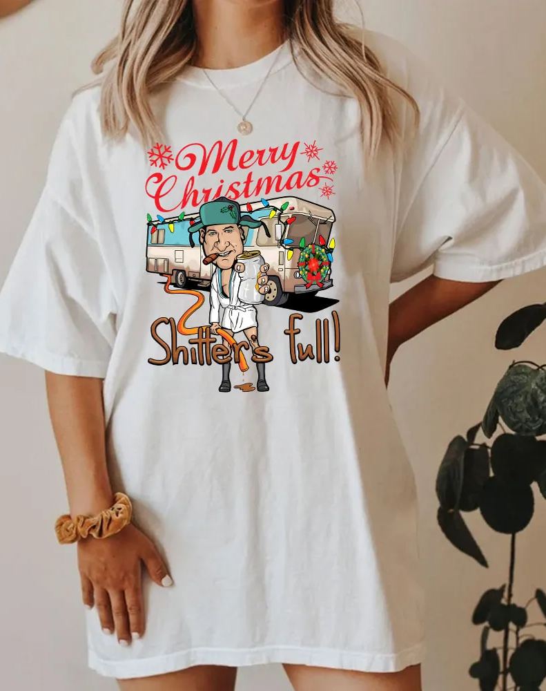 Merry Christmas Shitters Full T-Shirts