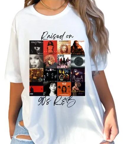 90's Music Print T-Shirt