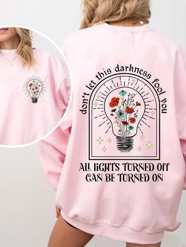 2 Sided All Lights Turned Off Can Be On Noah Kahan Call Your Mom Sweatshirt