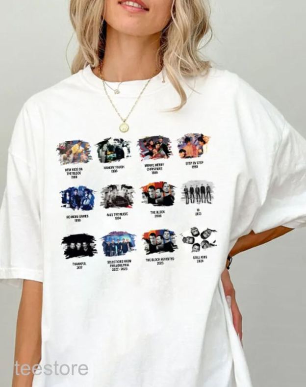 Vintage NKOTB Group Shirt