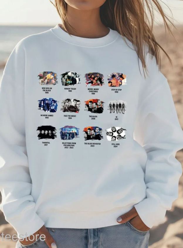 NKOTB Album Sweatshirt