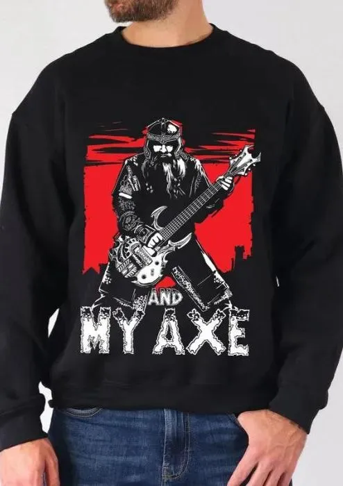 Gimli And My Axe Lord Of The Rings Vintage MEN T-Shirt