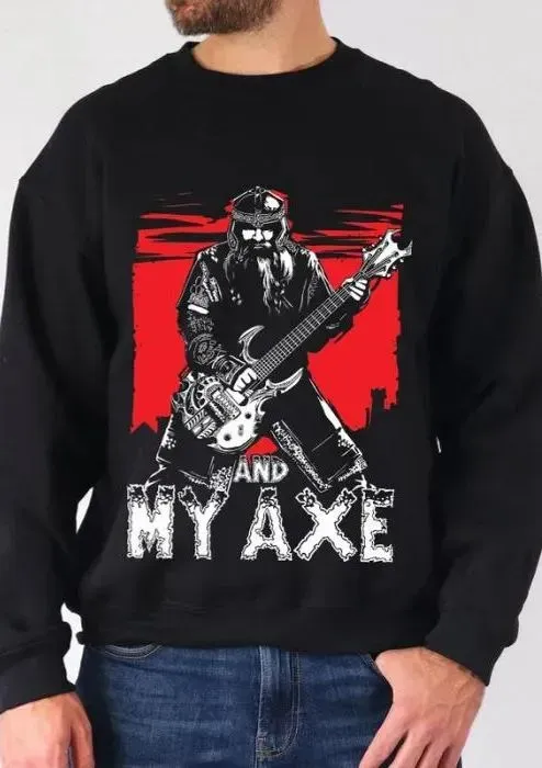 Gimli And My Axe Lord Of The Rings Vintage MEN T-Shirt