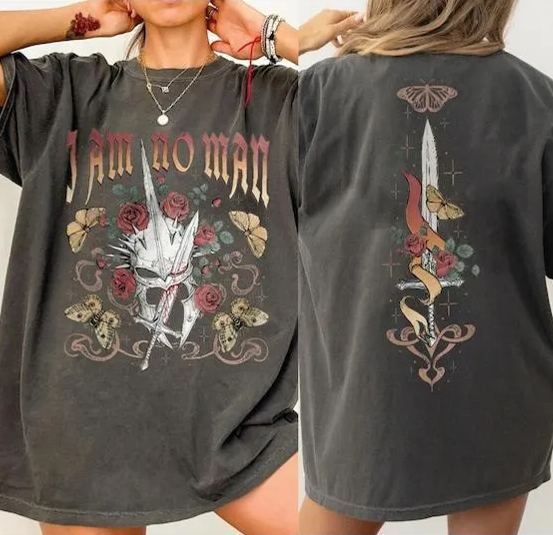 LOTR I Am No Man 2 Sides Shirt