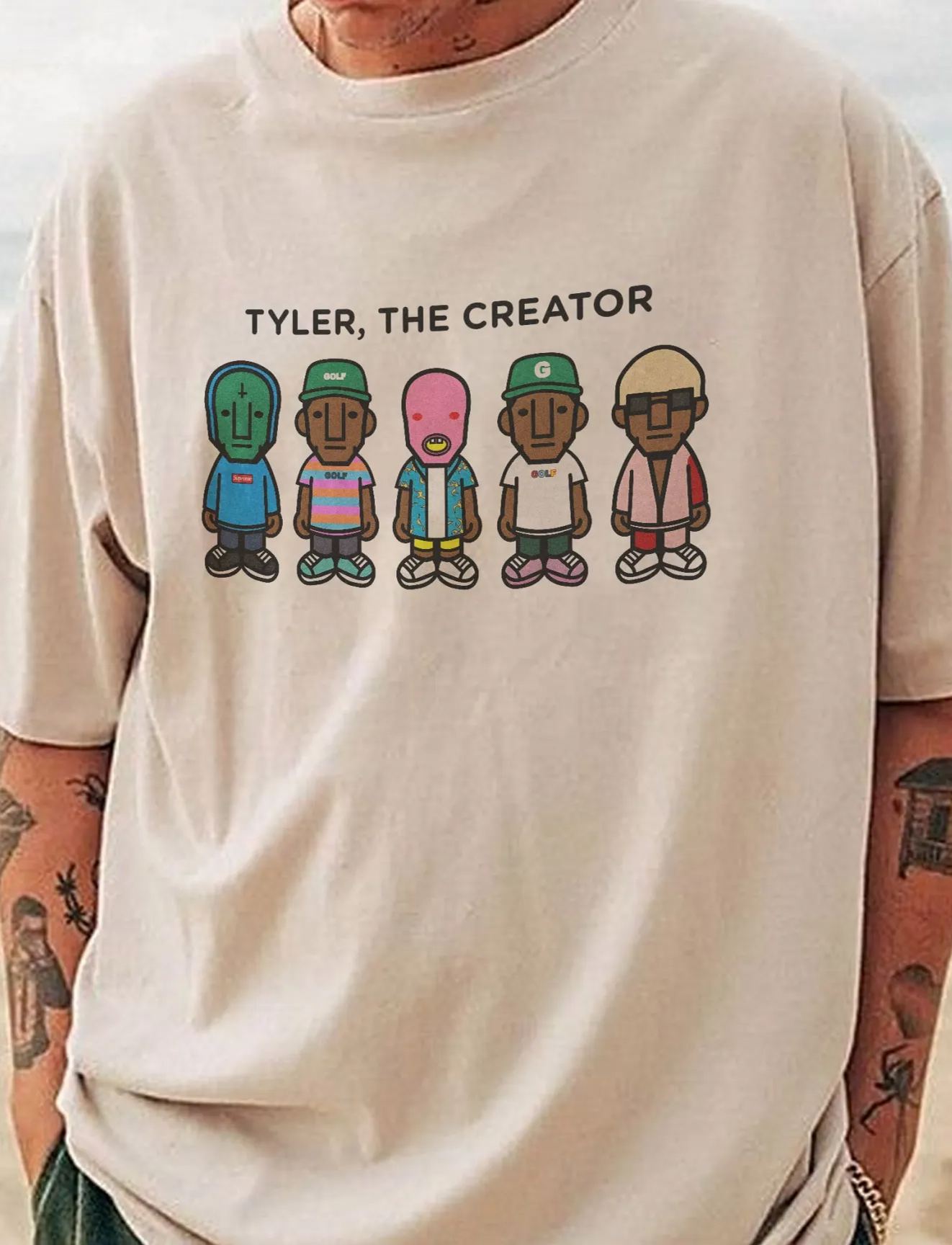 Tyler Albums Version 10 – Men's  T-Shirt