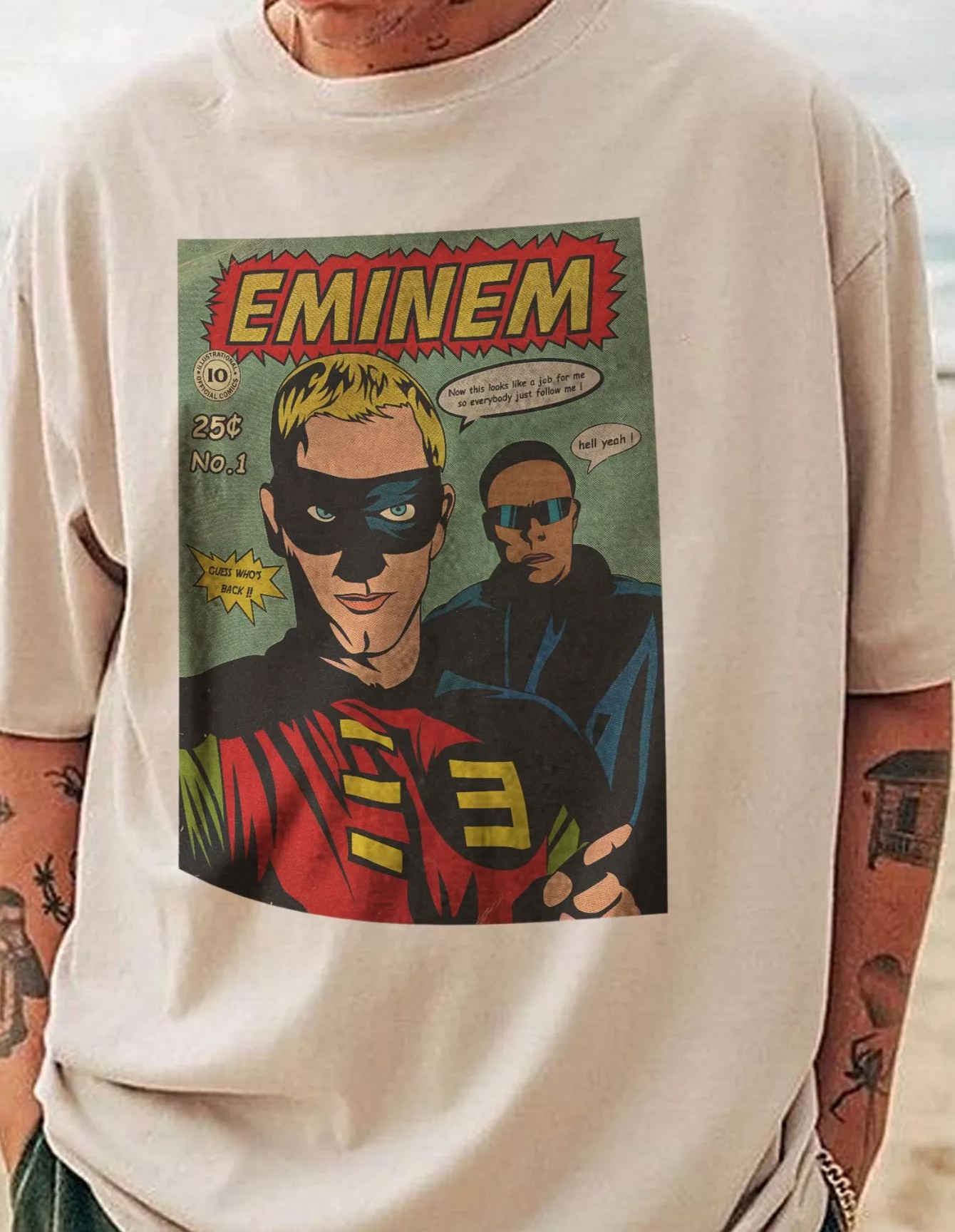 Eminem Slim Shady Vintage Shirt – Men's  T-Shirt