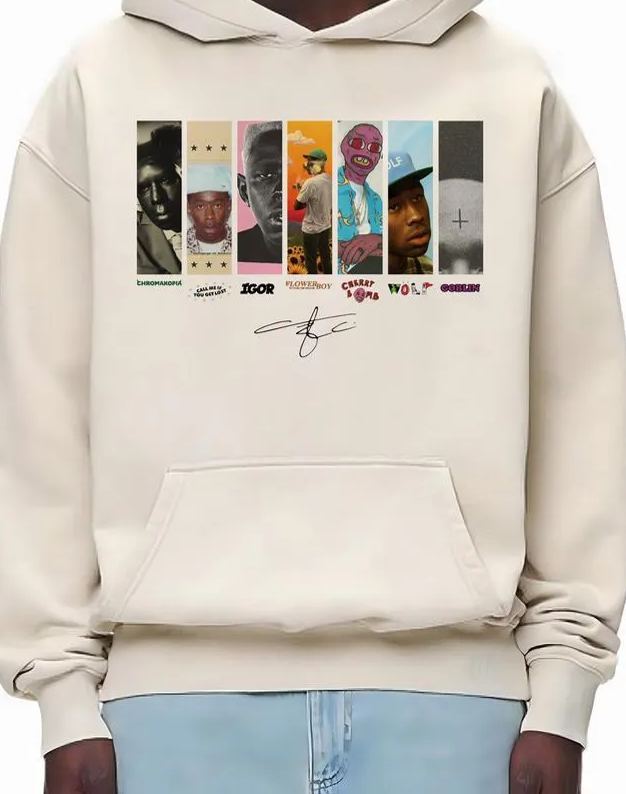 Tyler printed men's hooded sweatshirt Men's hooDIES