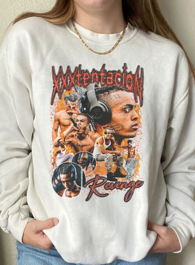 XXX TENTACION Revenge Song Version 2 – Women sweatshirt