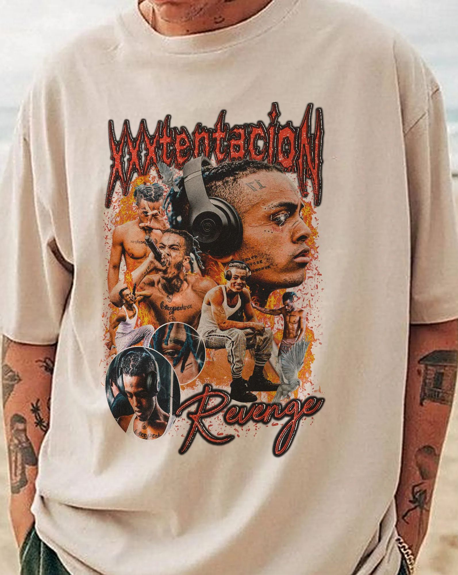 XXX TENTACION Revenge Song Version 2 – Men Shirt