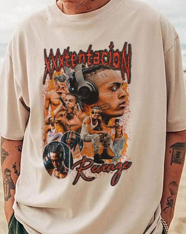 XXX TENTACION Revenge Song Version 2 – Men Shirt