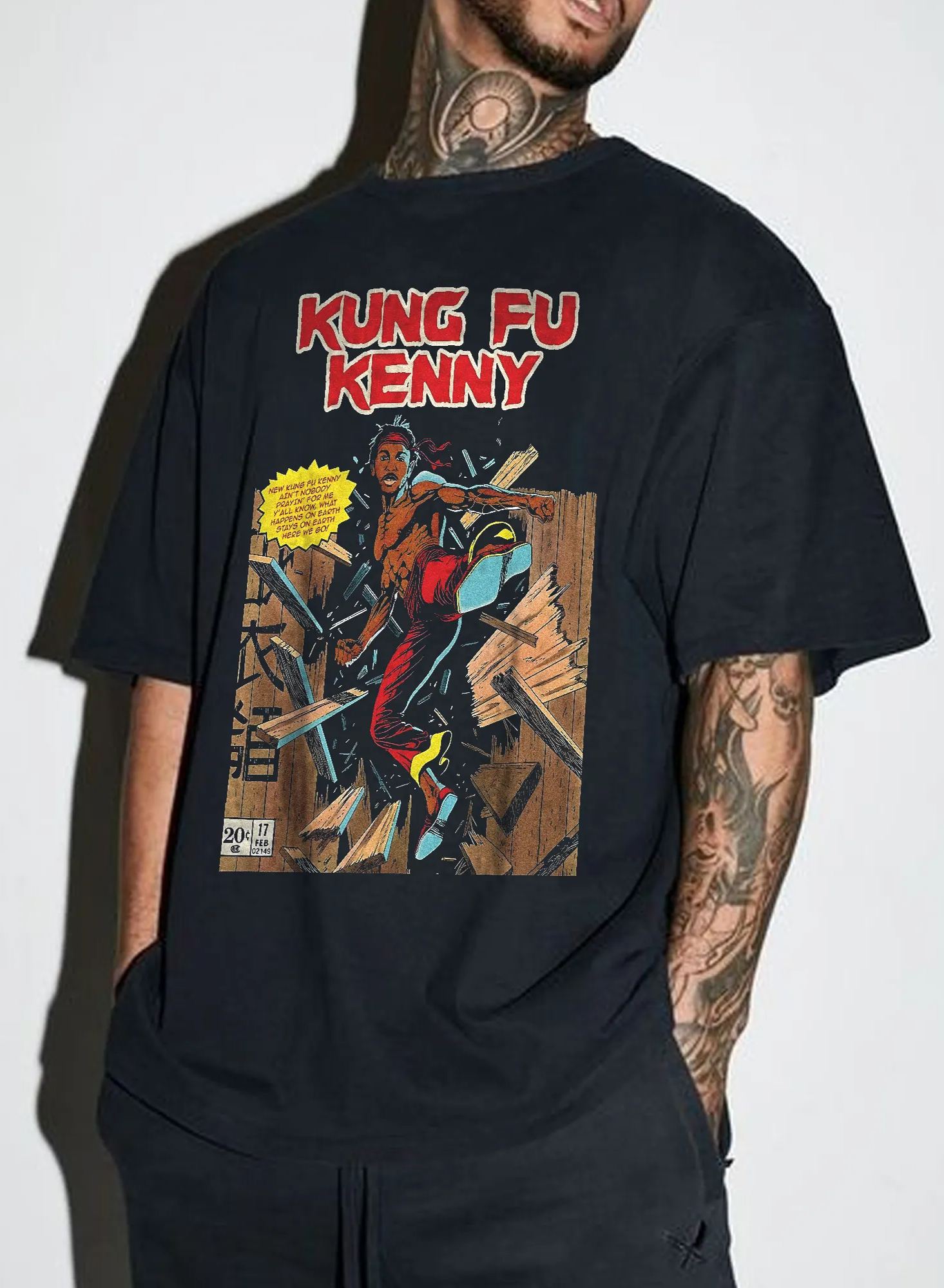 Kendrick Lamar Kung-Fu Kenny Vintage – Shirt