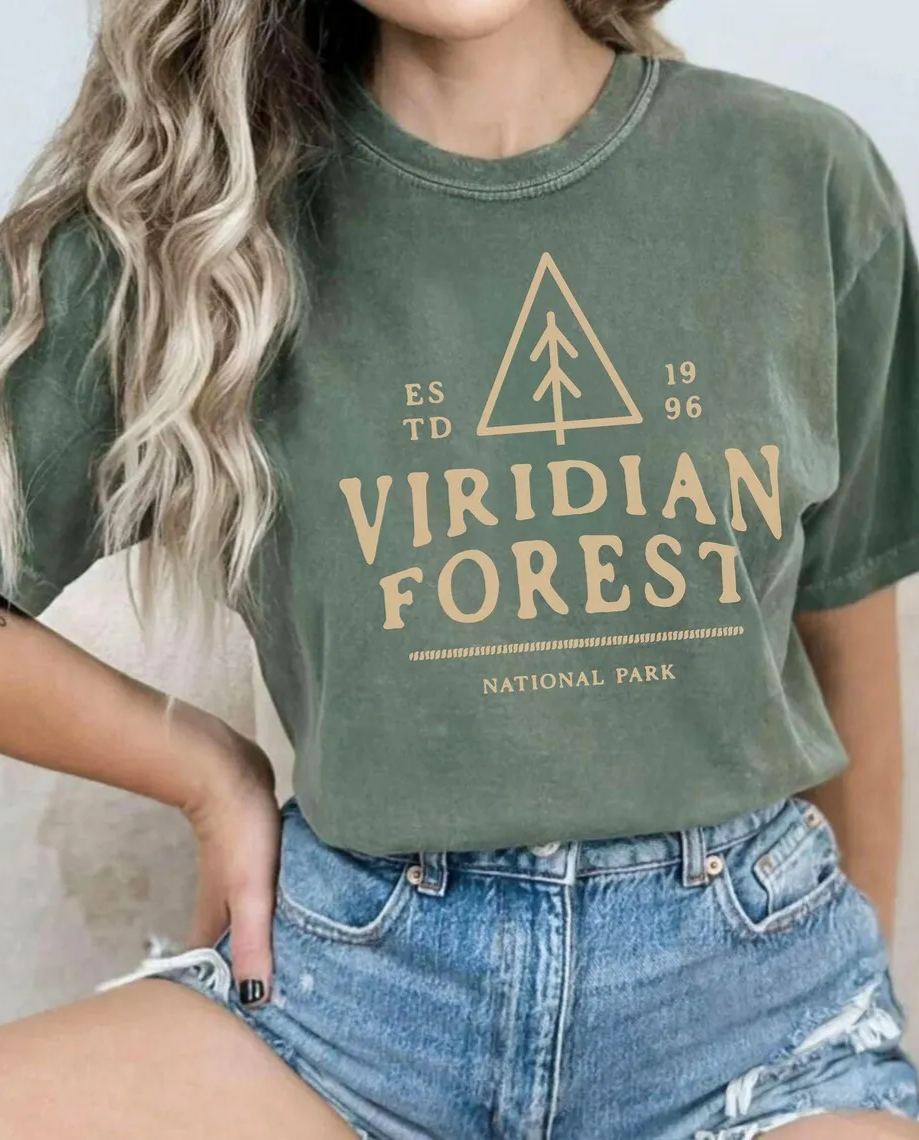 Fangorn Forest National Park LOTR  Tee For Women